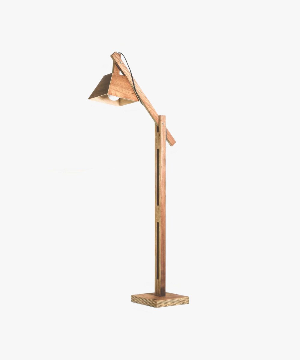 Ligno Beam Ahşap Ayaklı Lambader